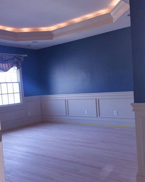 Long Island House Staining